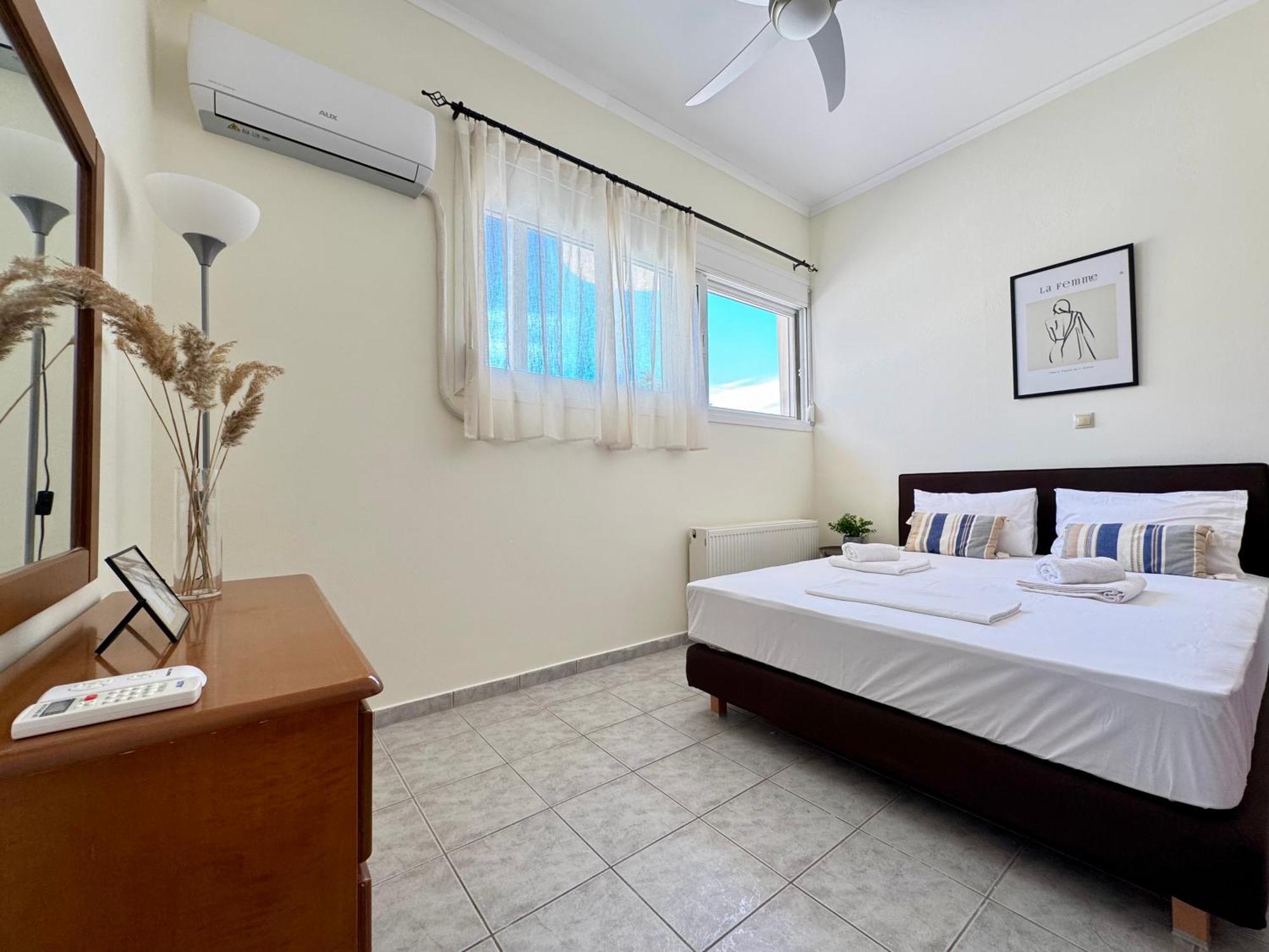 Spacious & Cozy Apartment, With Big Yard, In Kos ภายนอก รูปภาพ